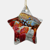 Crab-Foto Keramik Ornament (Rechts)