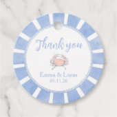 crab geschenkanhänger (Vorderseite)