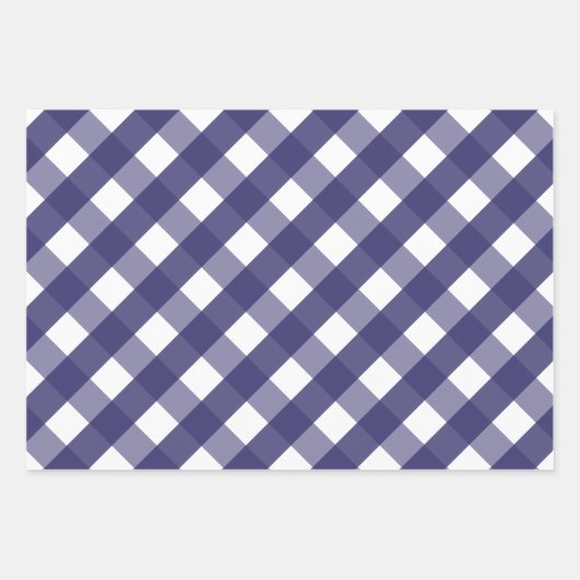 Crab Gingham Dots Geschenk Wrap Sheets Geschenkpapier Set (Vorderseite 3)