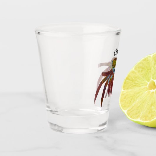 Crab Glass Schnapsglas (Links)