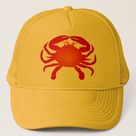 Crab Hat Truckerkappe (Vorderseite)