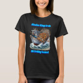 Crab Hunters Voyage Old Crabby Bastard T-Shirt (Vorderseite)