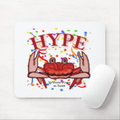 Crab Hype, MeWarriorFrau auf Twitch Mousepad (Mit Mouse)