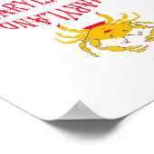 Crab in Maryland Poster (Ecke)