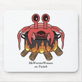 Crab in Pot, MeWarriorFrau auf Twitch Mousepad