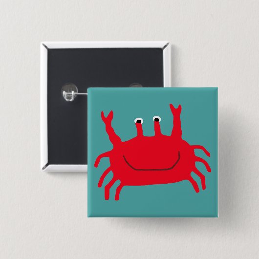 Crab Island Button (Vorne & Hinten)