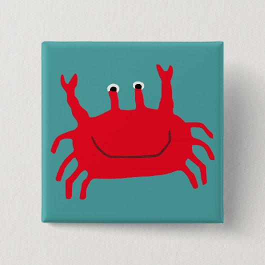 Crab Island Button (Vorderseite)