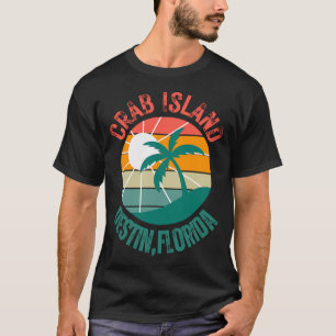 Crab Island Destin Florida Familienurlaub 2025 T-Shirt
