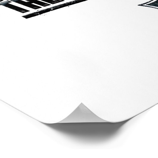 Crab ist King Poster (Ecke)