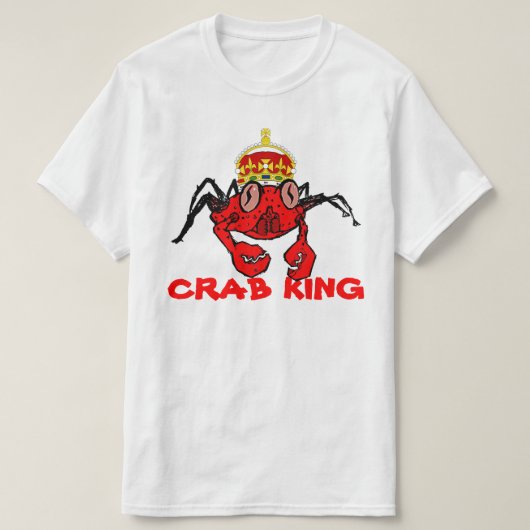 Crab King T-Shirt (Design vorne)