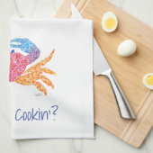 Crab Kitchen Handtuch (Viertel Falte)