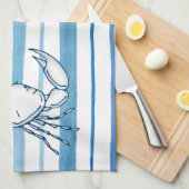 Crab Kitchen Handtuch (Viertel Falte)