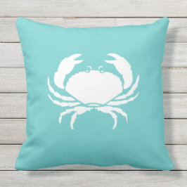 CRAB / Krabbenkissen, aquamarin Kissen Für Draußen