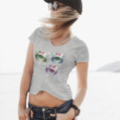 Crab Liebe Weihnachten Bunte Crustacean T - Shirt