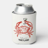 Crab Maryland Wedding Dosenkühler (Kanne Vorderseite)
