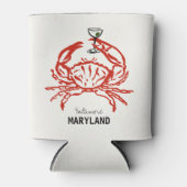 Crab Maryland Wedding Dosenkühler (Vorderseite)