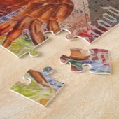 Crab Nautical Beach Seafood Art Puzzle (Seite)
