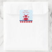 Crab Nautical Gevor Stickers (Tasche)