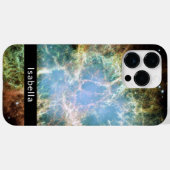 Crab Nebula Galaxy Ihr Name Case-Mate iPhone Hülle (Rückseite (Horizontal))