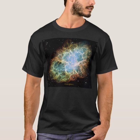 Crab Nebula Galaxy Unisex T-Shirt (Vorderseite)