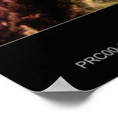 Crab Nebula Hubble Telescope Poster (Ecke)