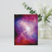 Crab Nebula NASA Space Postkarte (Stehend Vorderseite)