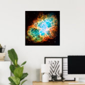 Crab Nebula Poster (Heimbüro)