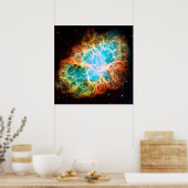 Crab Nebula Poster (Küche)