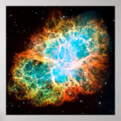 Crab Nebula Poster (Vorne)