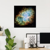 Crab Nebula Poster (Heimbüro)