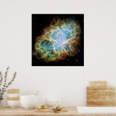 Crab Nebula Poster (Küche)