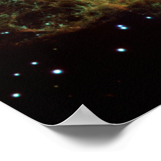 Crab Nebula Poster (Ecke)