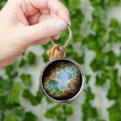 Crab Nebula Space NASA Foto Schlüsselanhänger (Hand)