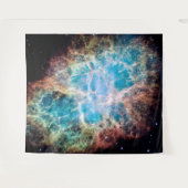 Crab Nebula Space NASA Foto Wandteppich (Vorderseite (Horizontal))