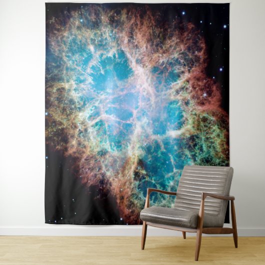 Crab Nebula Space NASA Foto Wandteppich (Beispiel)