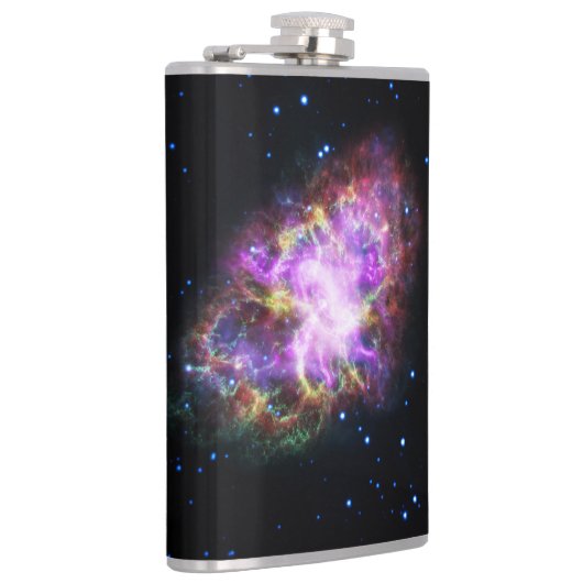 Crab Nebula Supernova Remnant Hubble Composite Flachmann (Rechts)