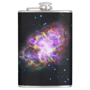 Crab Nebula Supernova Remnant Hubble Composite Flachmann