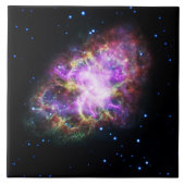 Crab Nebula Supernova Remnant Hubble Composite Fliese (Vorderseite)