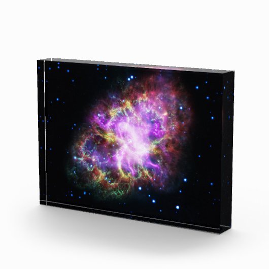 Crab Nebula Supernova Remnant Hubble Composite Fotoblock (Rechts)