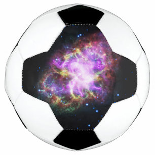 Crab Nebula Supernova Remnant Hubble Composite Fußball