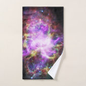 Crab Nebula Supernova Remnant Hubble Composite Handtuch (Handtuch)