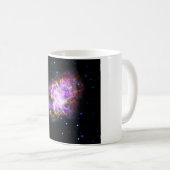 Crab Nebula Supernova Remnant Hubble Composite Kaffeetasse (VorderseiteRechts)
