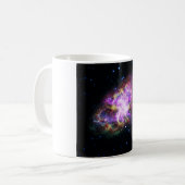 Crab Nebula Supernova Remnant Hubble Composite Kaffeetasse (Vorderseite Links)