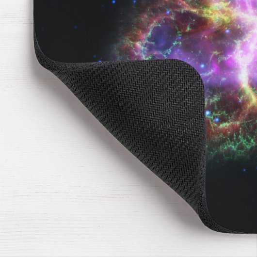 Crab Nebula Supernova Remnant Hubble Composite Mousepad (Ecke)