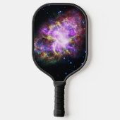 Crab Nebula Supernova Remnant Hubble Composite Pickleball Schläger (Rückseite)