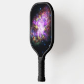 Crab Nebula Supernova Remnant Hubble Composite Pickleball Schläger (Links)