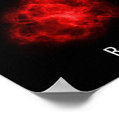 Crab Nebula Supernova Remnant Hubble Composite Poster (Ecke)