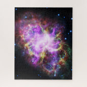 Crab Nebula Supernova Remnant Hubble Composite Puzzle (Vertikal)