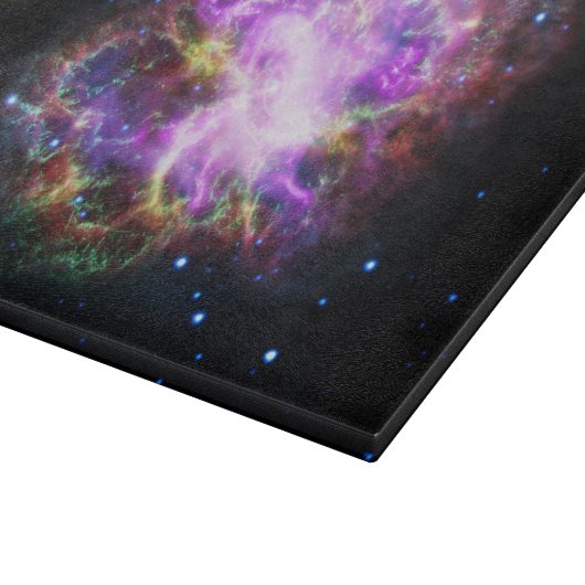 Crab Nebula Supernova Remnant Hubble Composite Schneidebrett (Ecke)