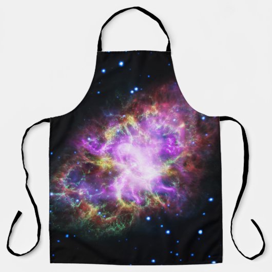 Crab Nebula Supernova Remnant Hubble Composite Schürze (Vorderseite)